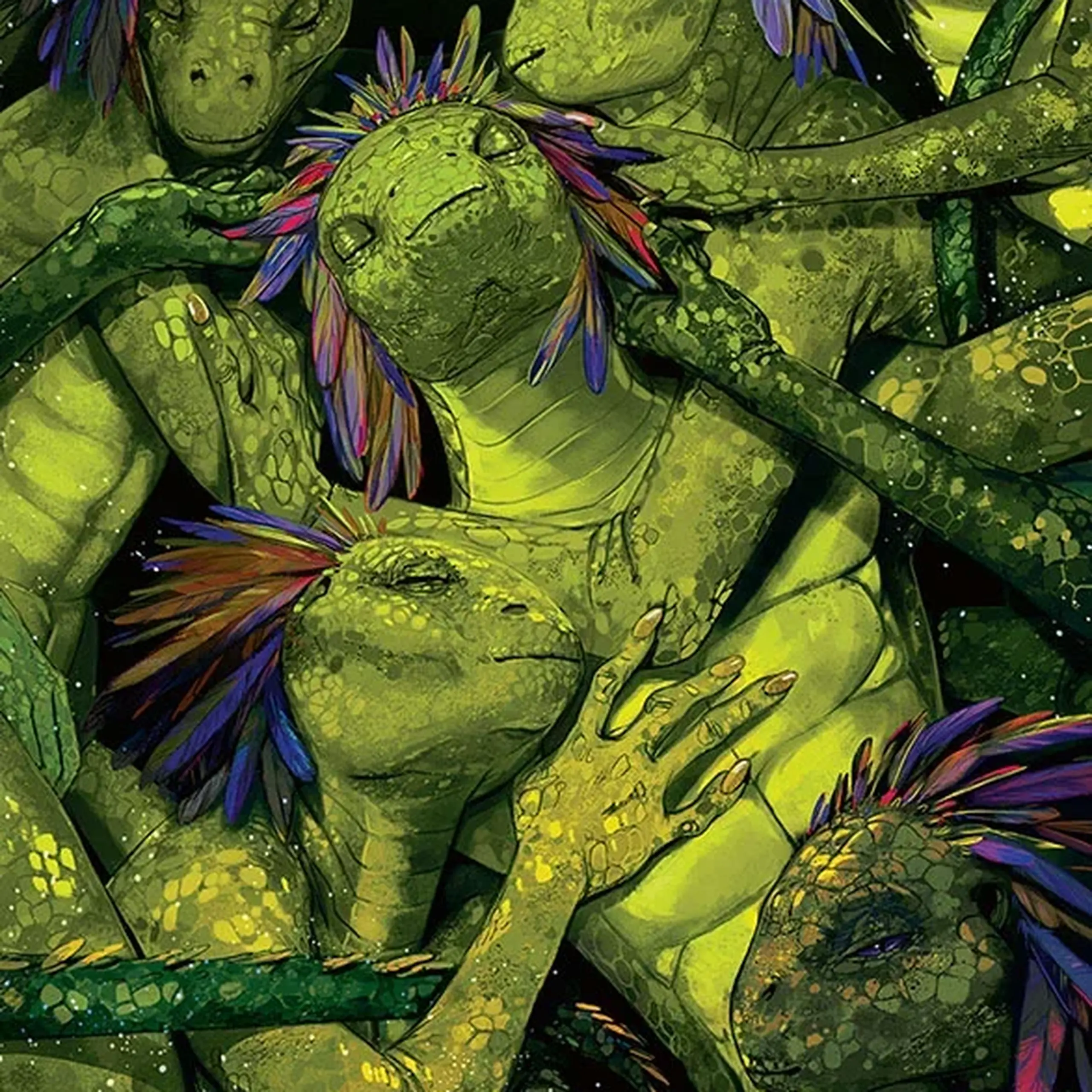 Sissix and Her Hatch Family